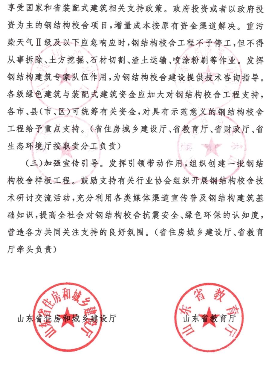 鋼結(jié)構(gòu)校舍建設(shè) 政策扶持知多少！(圖5)